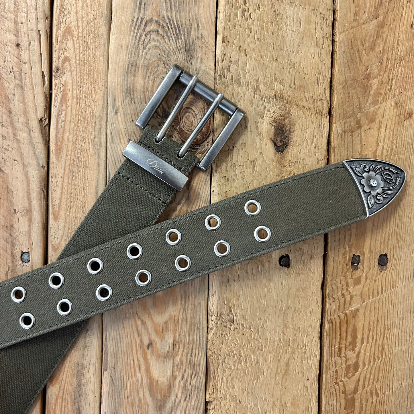 Dime - Waxed Canvas Belt