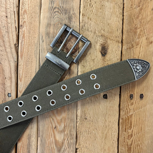 Dime - Waxed Canvas Belt