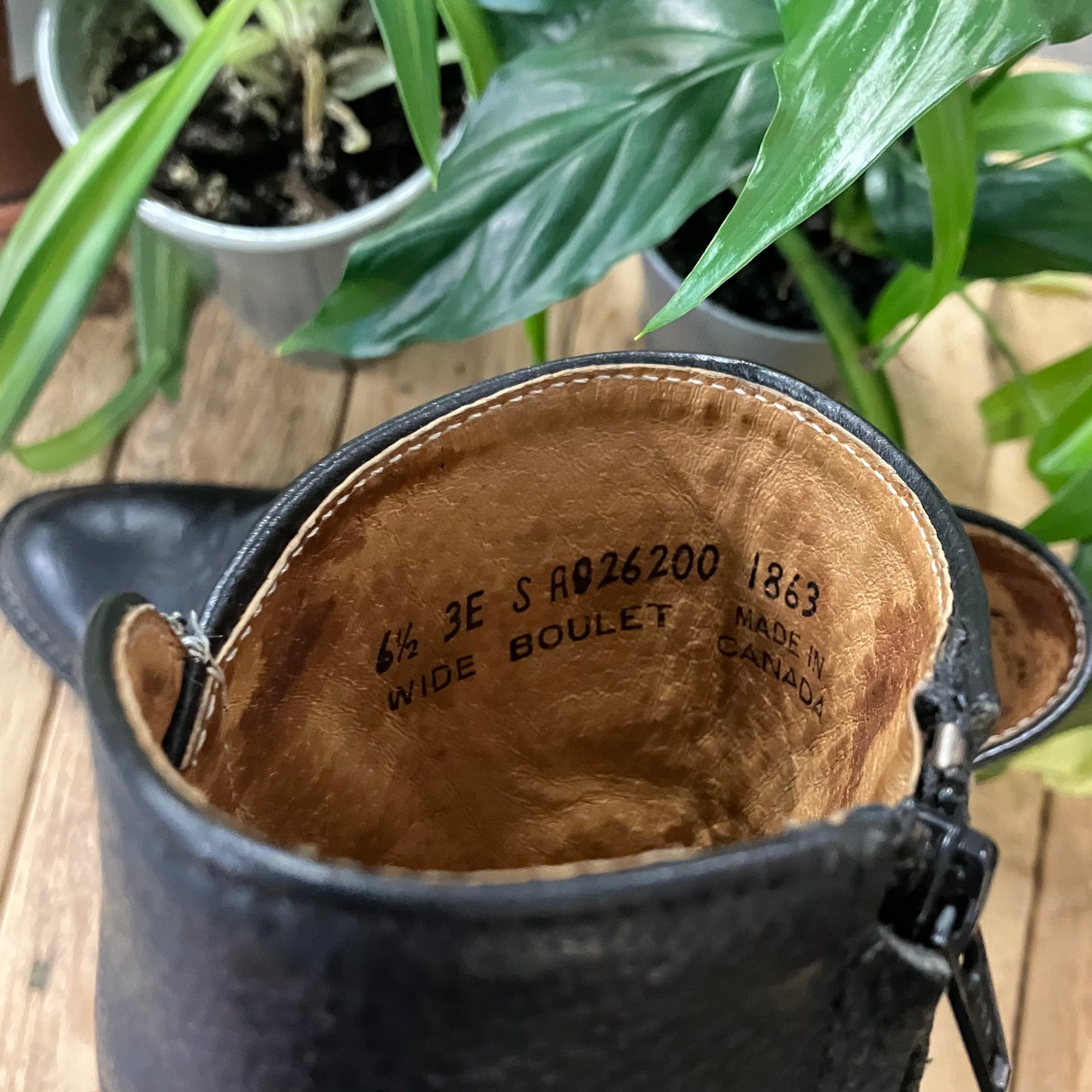 Boulet 1863 7" Western Dress Boots