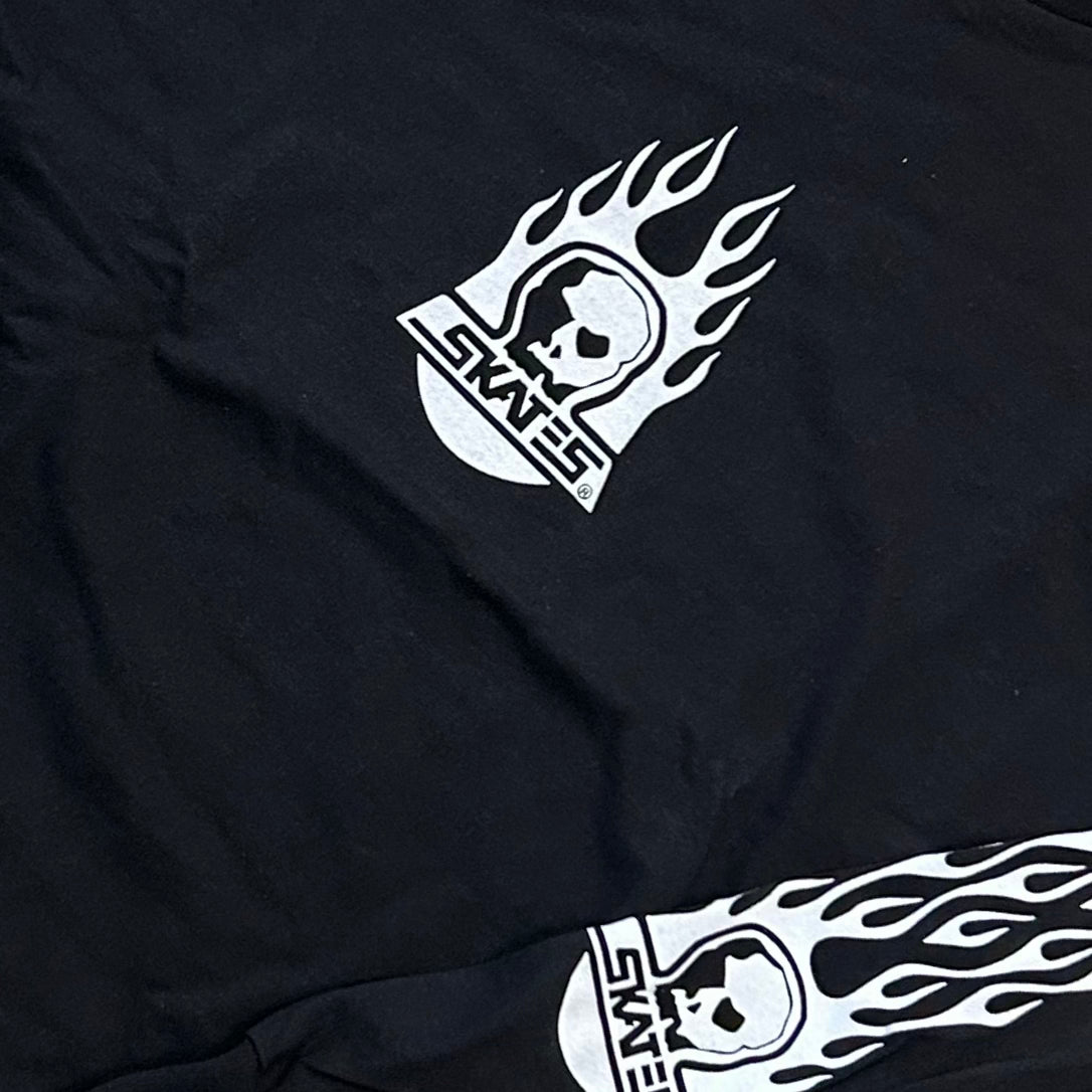 Skull Skates - Burnt Fireball Skull Classics Longsleeve