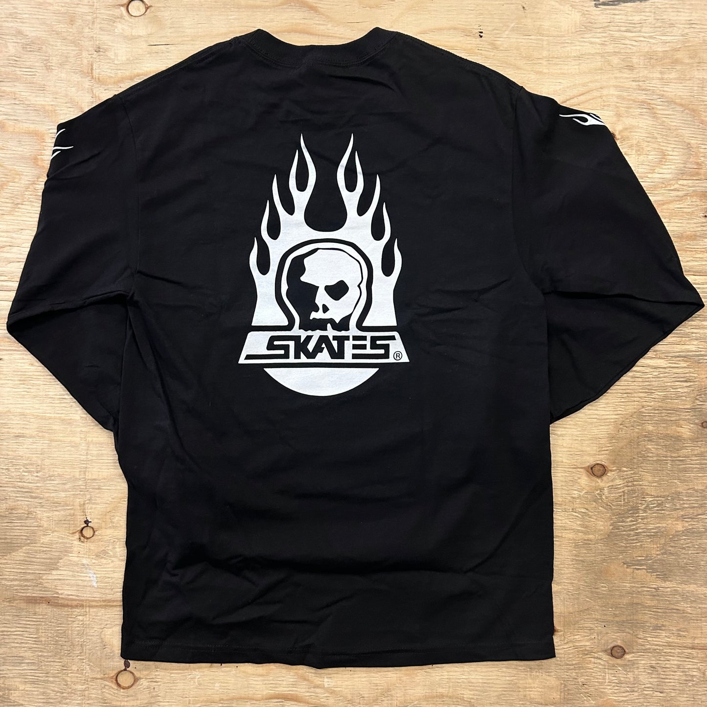 Skull Skates - Burnt Fireball Skull Classics Longsleeve