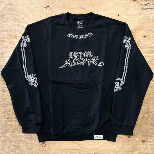 Mehrathon x Béton Armé - Au Bord Du Gouffre Crewneck