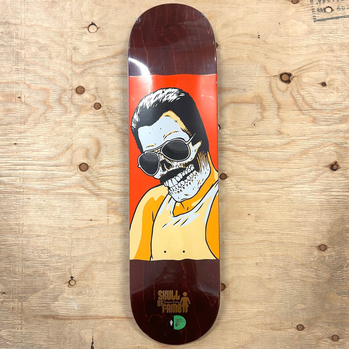 Girl - Skull Of Fame Deck 8"