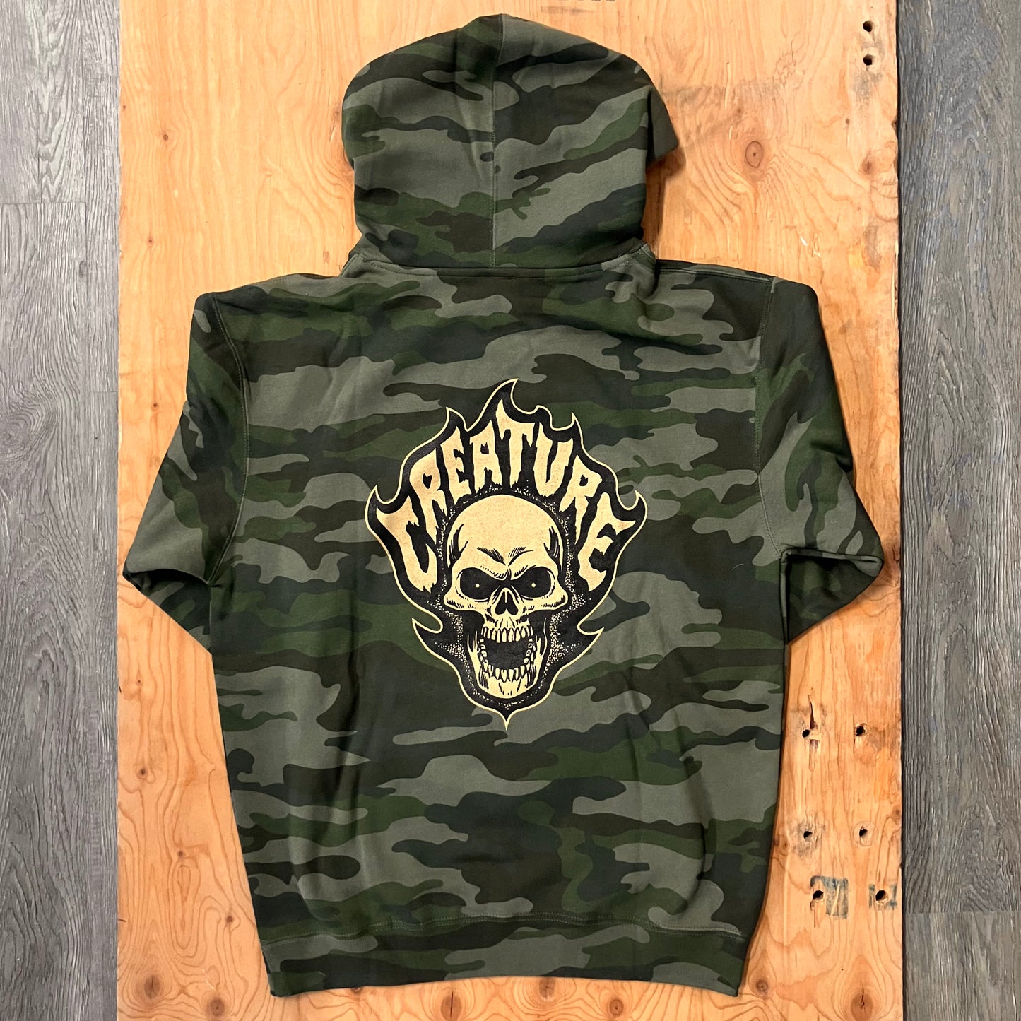 Creature - Bonehead Flame Hoodie