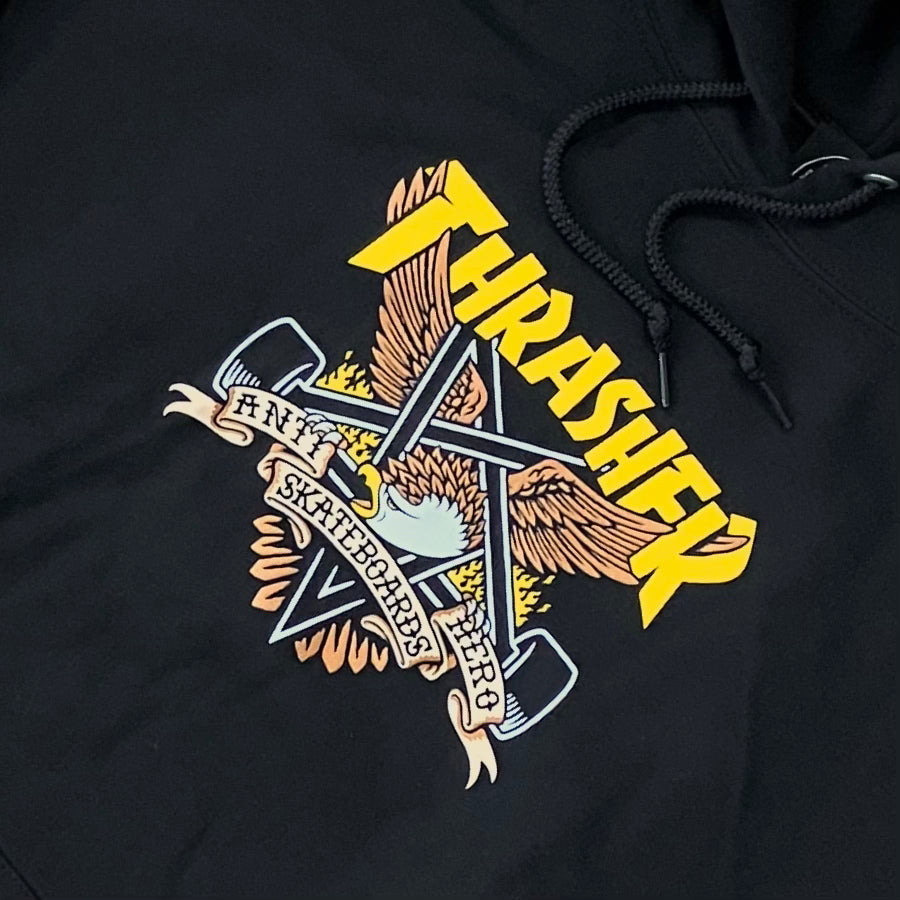 Thrasher X Anti Hero - EagleGram Hoodie