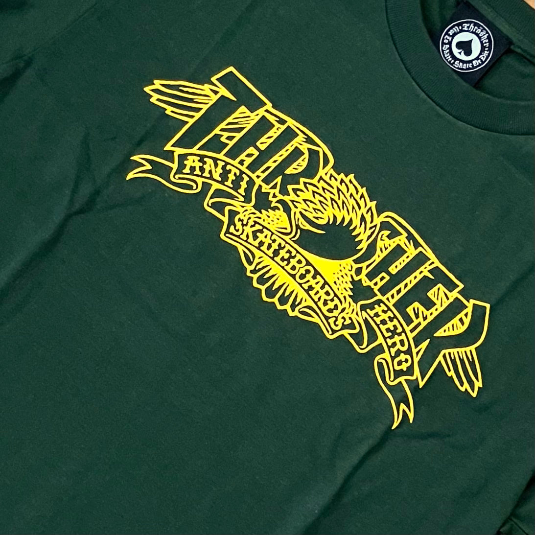 Thrasher X Anti Hero - Mag Banner Tee