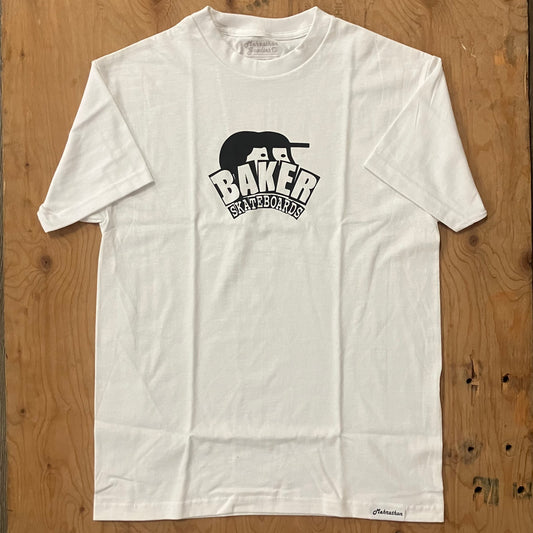 Mehrathon x Baker - Arch Logo Lock Up Tee