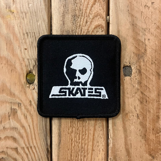 Skull Skates - Skull Logo Square Patch