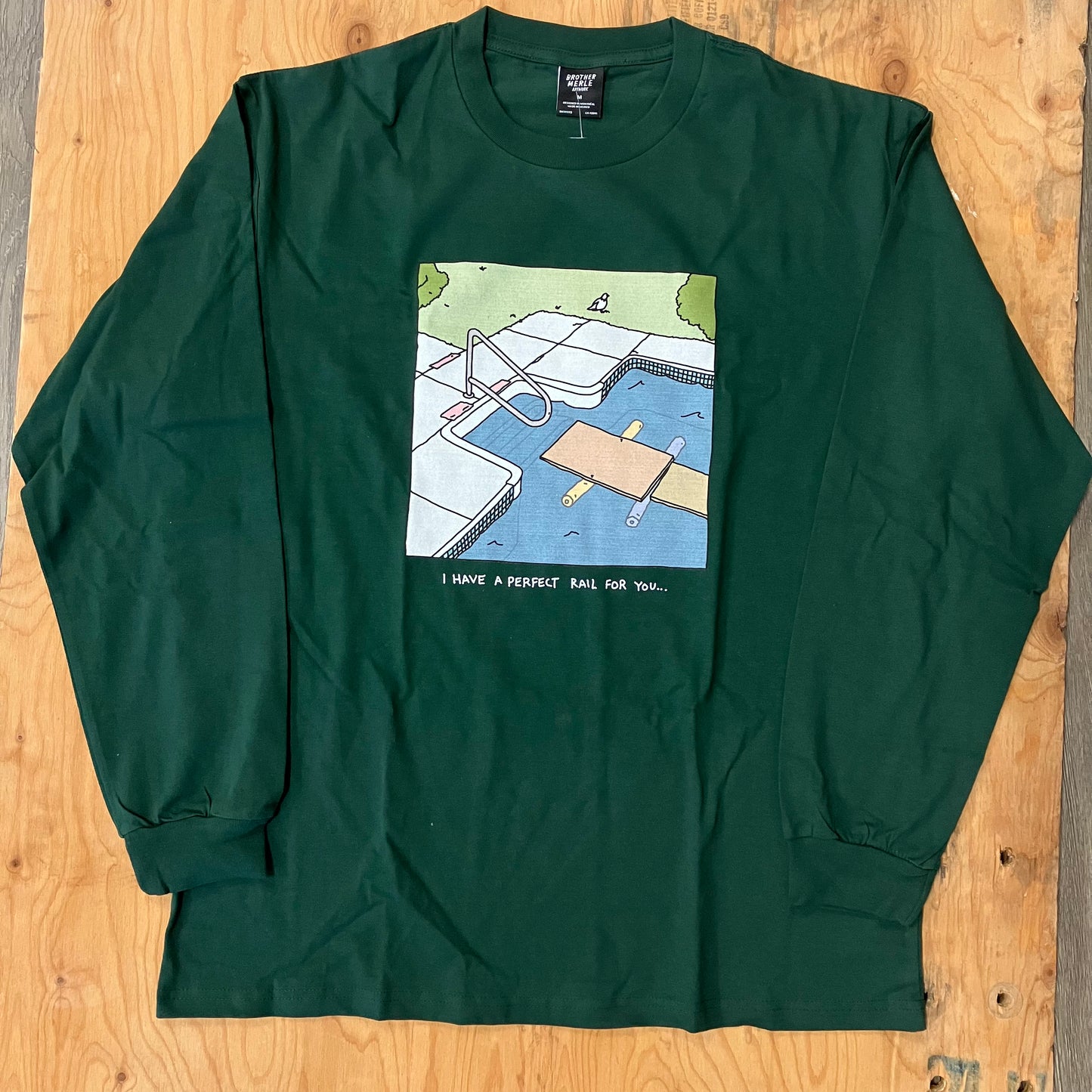 Brother Merle - Perfect Pool Rail LongSleeve