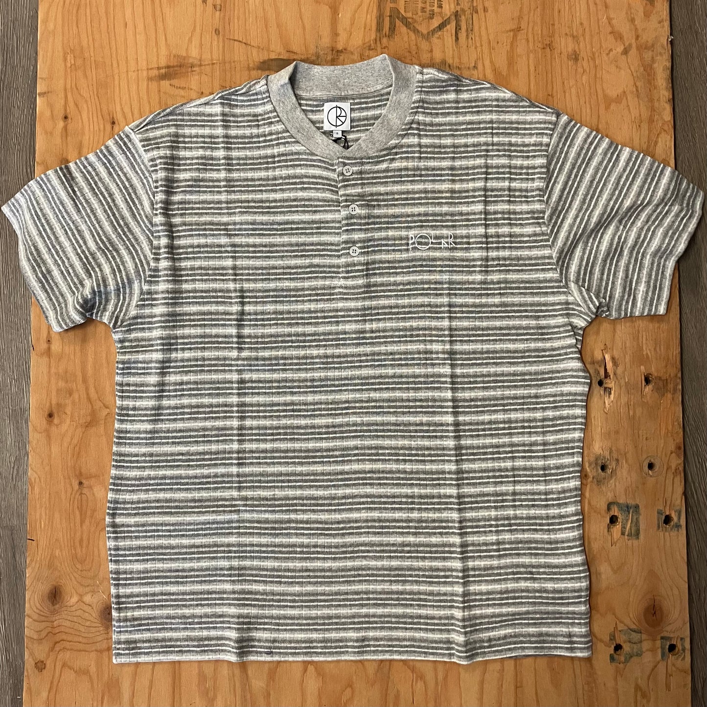 Polar - Stripe Rib Henley Tee