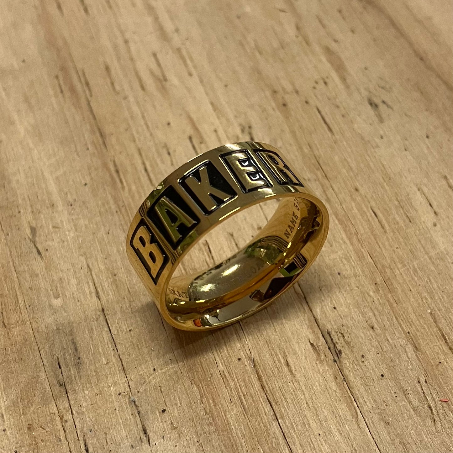 Baker - Brand Logo Ring