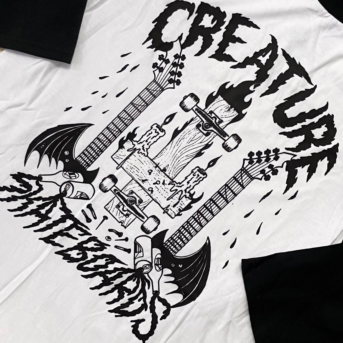 Creature - Listen To 3/4 Sleeves Raglan