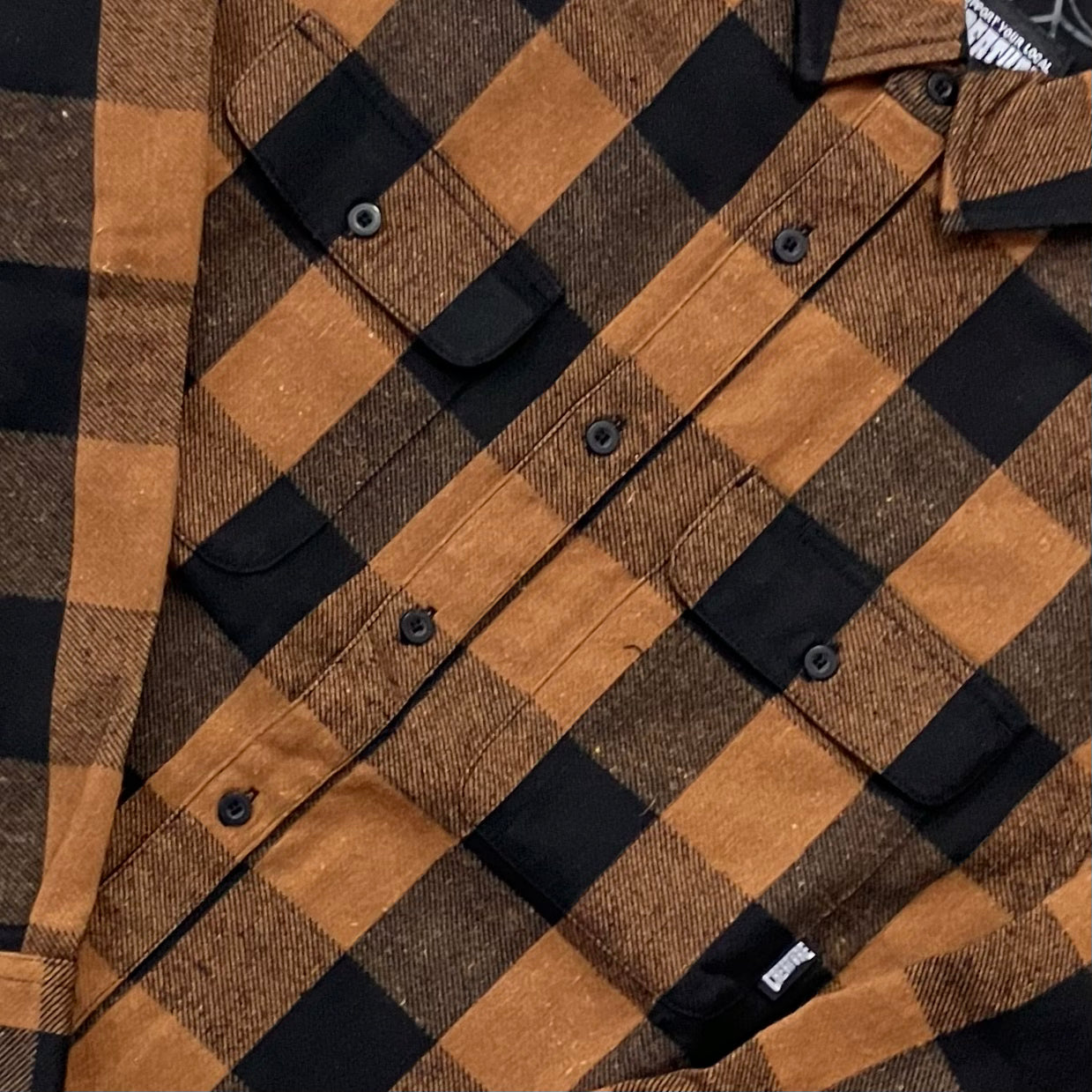 Creature - Web L/S Flannel