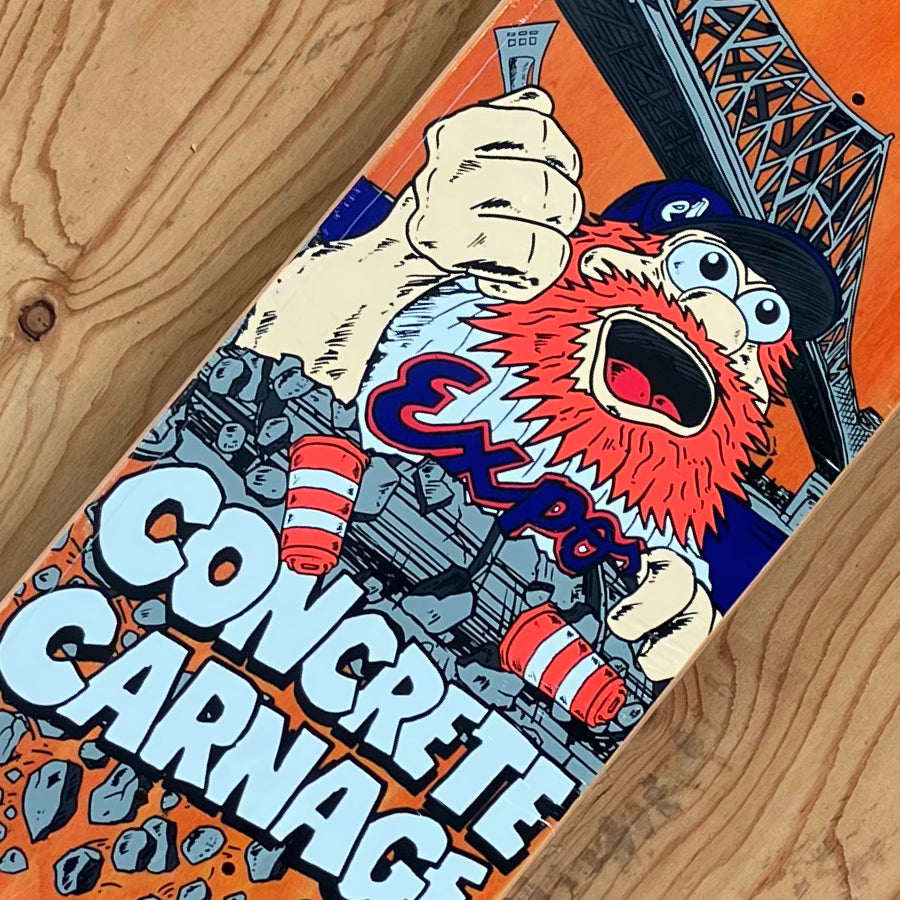 Heroin X Mehrathon - Concrete Carnage Deck 8.25"