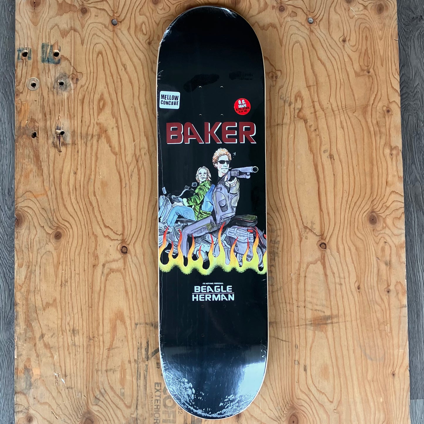 Baker - Beagle X Herman Nothing Personal Deck 8.25"