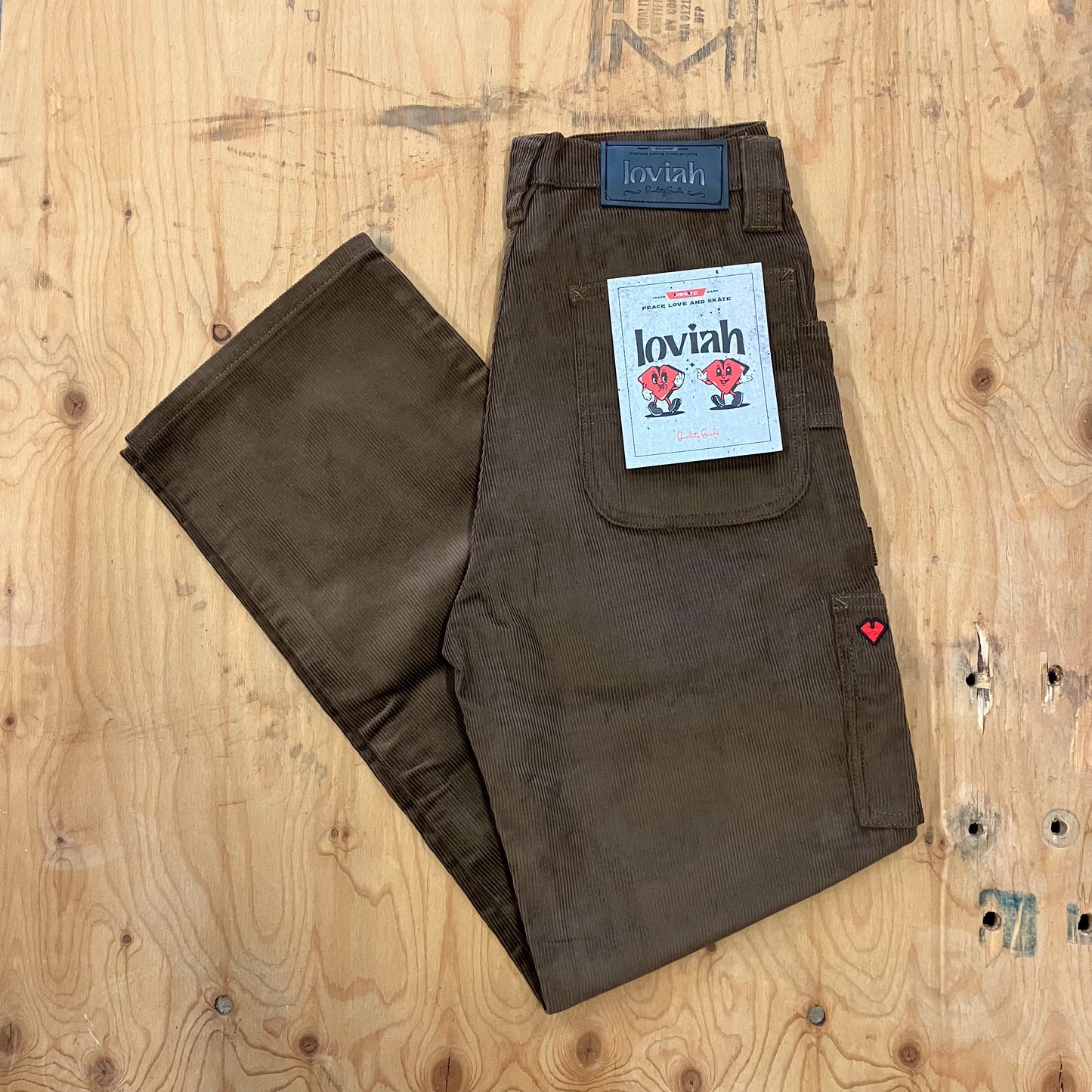 Loviah - Cord Carpenter Pants