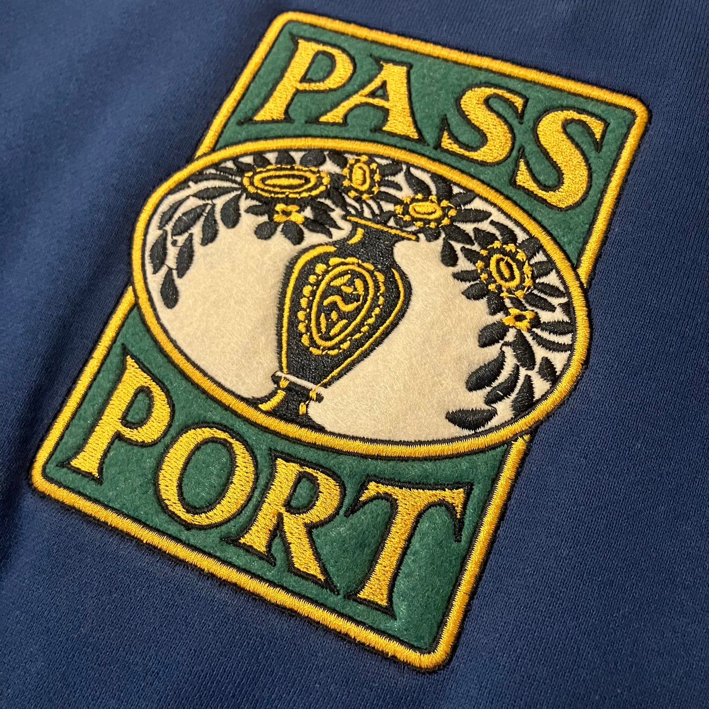 Pass~Port - Vase Embroidery Sweater